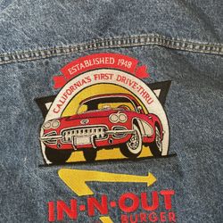 In and out, Butterfield, jean jacket