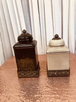 Beautiful large canisters