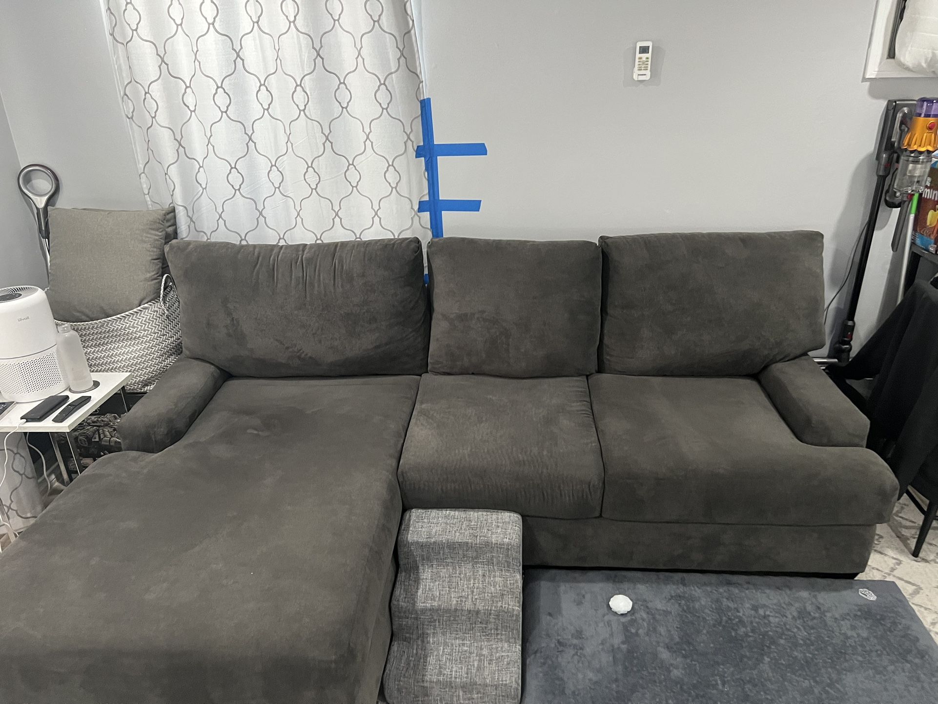 Sectional sofa with chaise from living spaces