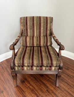Ethan Allen Roma Chair – Classic Upholstered Armchair