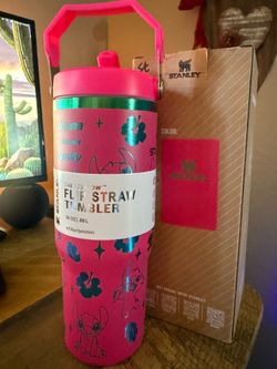 Stanley Hot Pink Flip Straw Tumbler