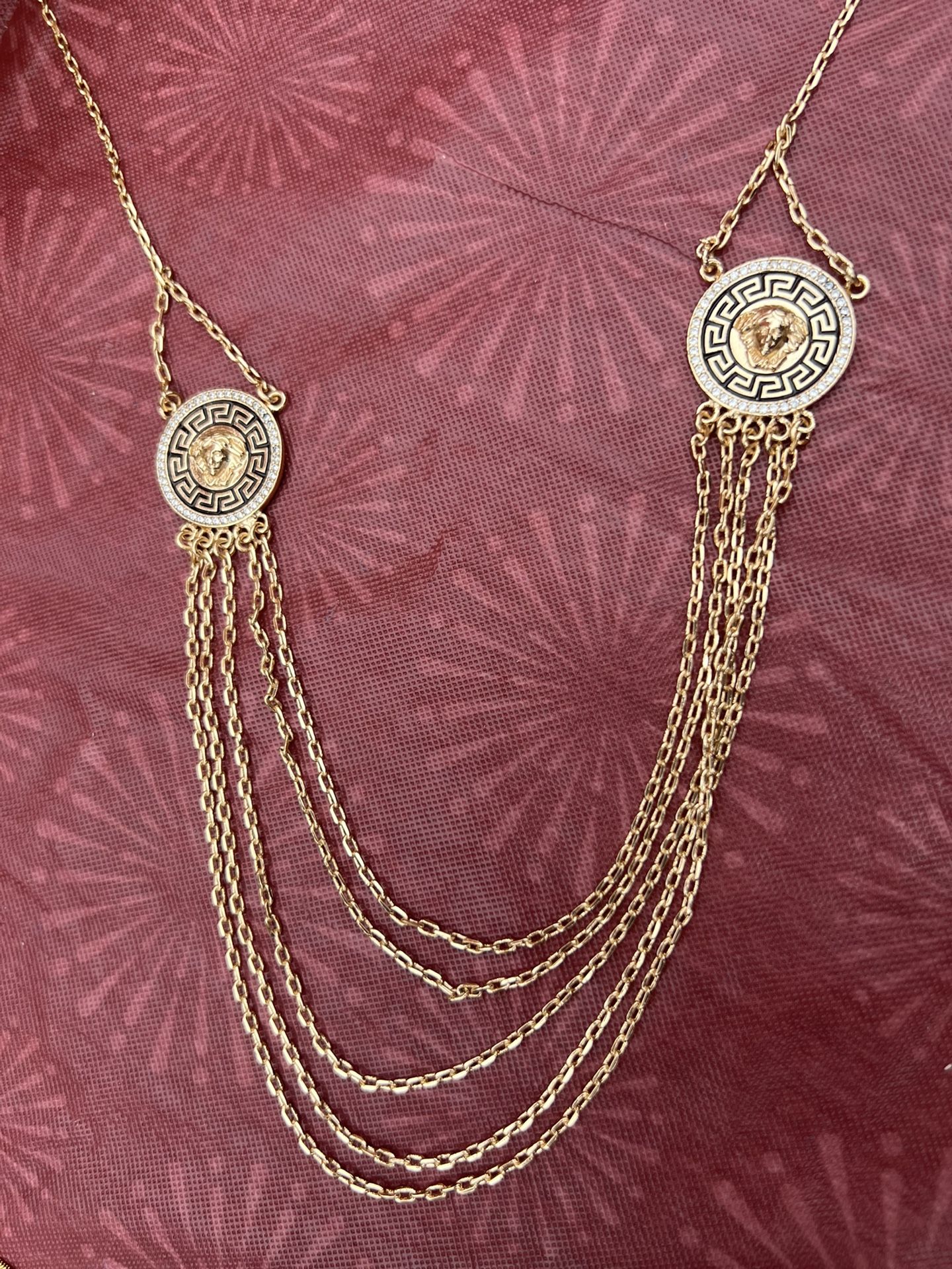 Necklace And Ring Plated 18 K For Women