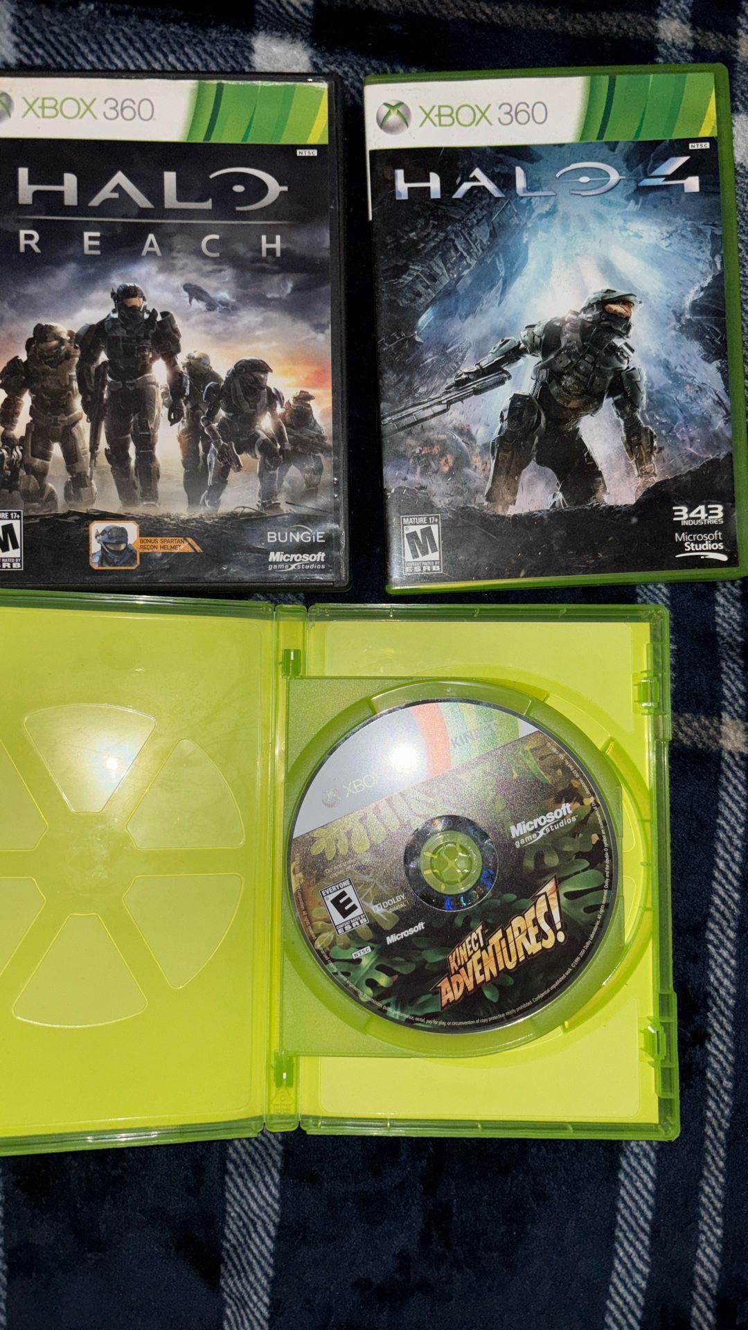 Halo Xbox 360 Games/Kinect Adventures