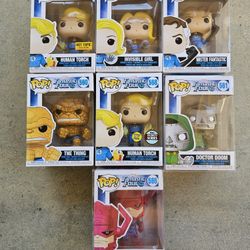 Funko Pop Fantastic Four Collection