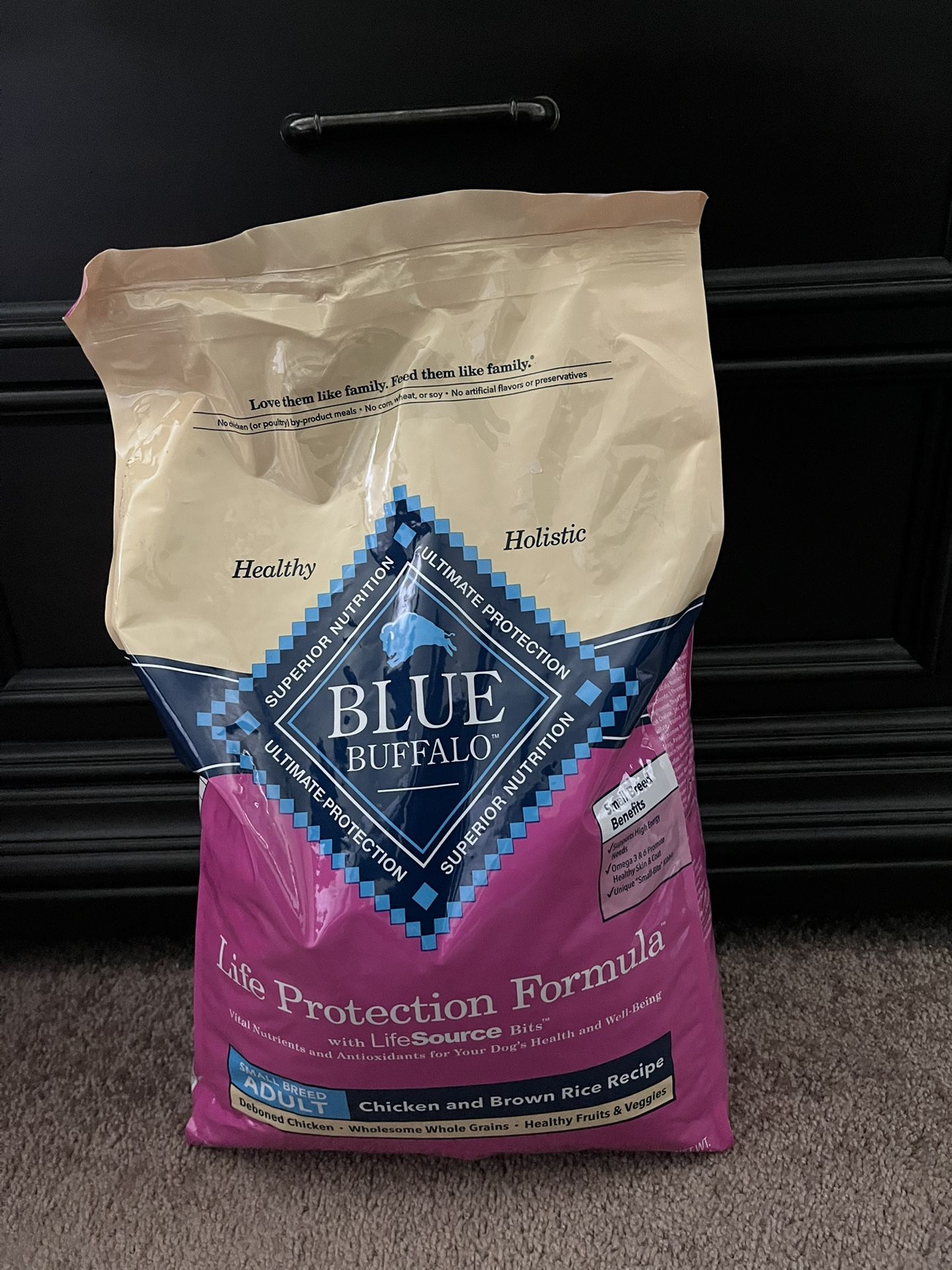 15lb Bag Blue Buffalo Life Protection Small Breed Adult