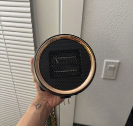 Compact Plug-In Space Heater – Portable Personal Heater