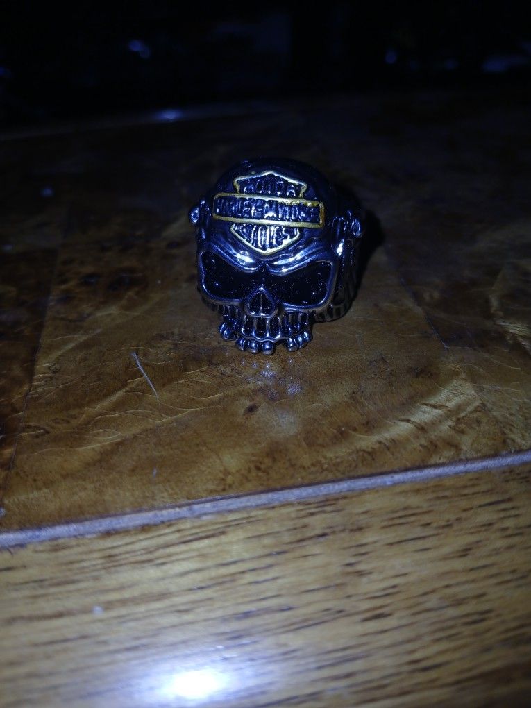 Harley Davidson Silver Ring