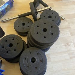Adjustable Weights Upto 66 Pounds