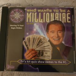 Who Wants To Be A Millionaire - CD-Rom GAME