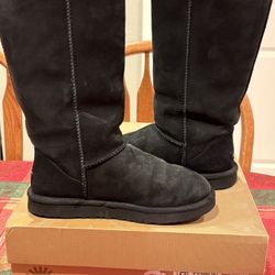 Ugg Black Classic Tall Size 7 Women’s