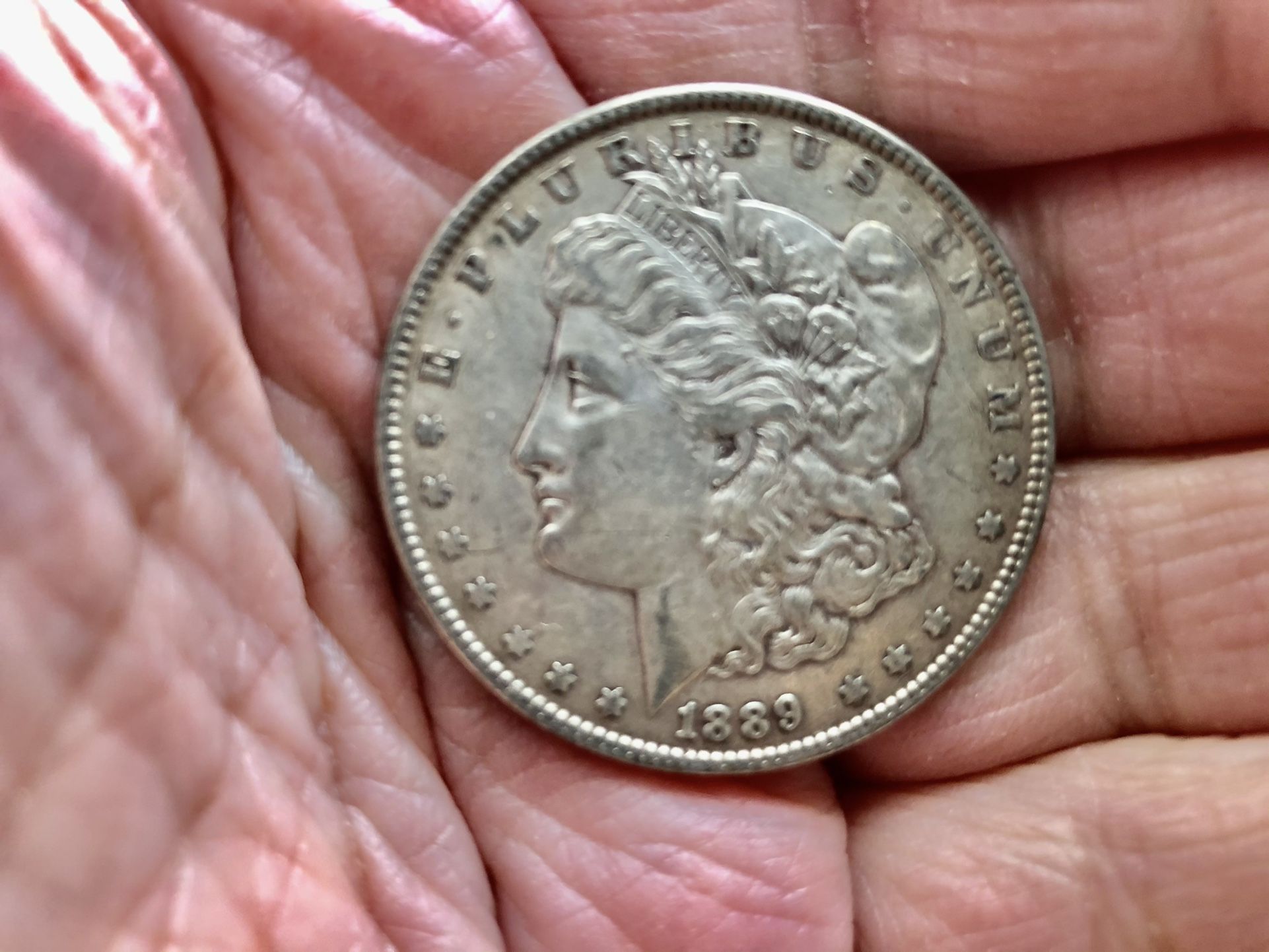 1889 Silver Morgan Dollar