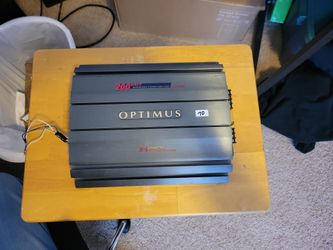 200 Watt Bridgeable Stereo AMPLIFIER