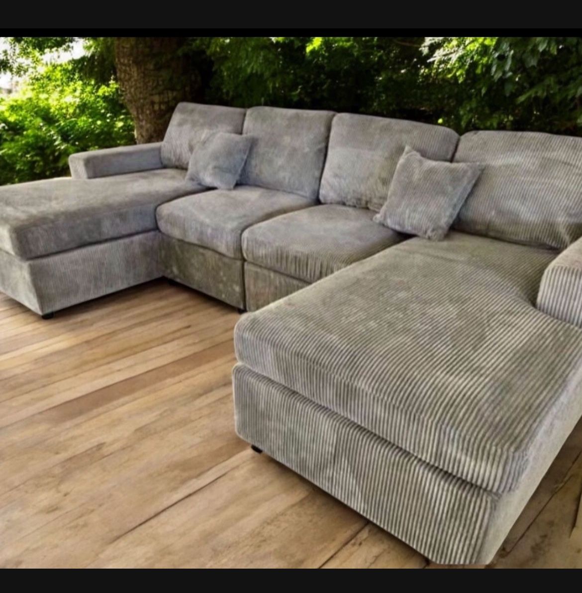 New! Super Comfy! Soft Touch Sofa Sectional !!!