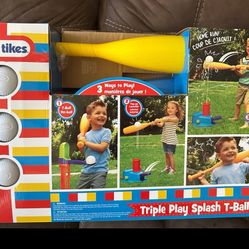 Little Tikes new triple splash ball play set
