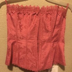 Pink corset/ se ajusta a tu cintura