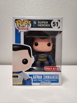Unmasked Batman Funko Pop