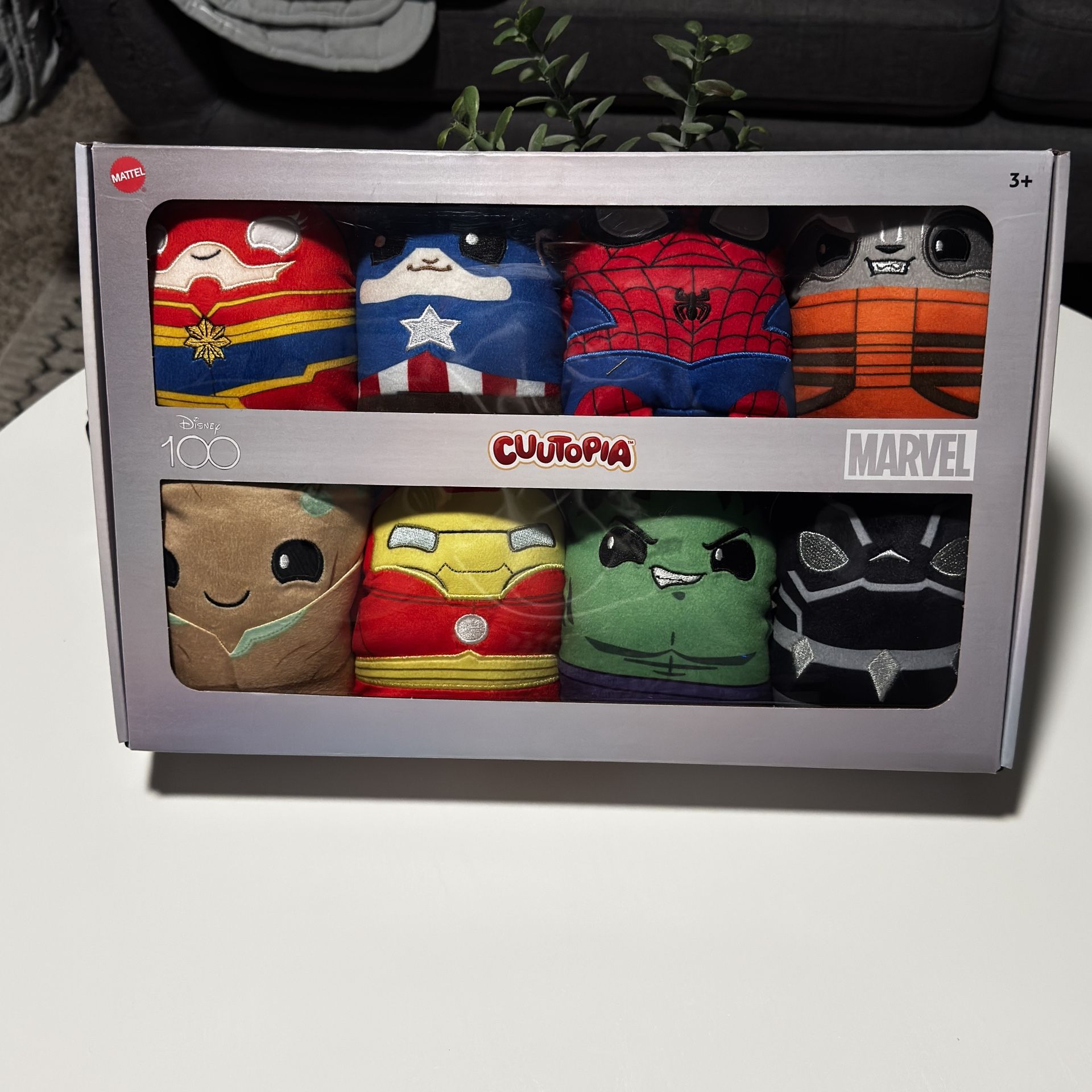 Marvel Squishmallow Plushies 8 Pack Easter Gift