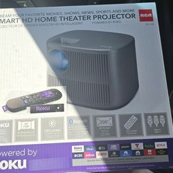 RCA HOME Theater Projecter With Roku
