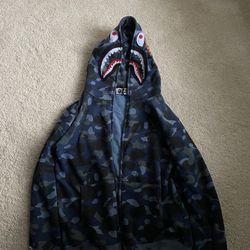 Blue Bape Hoodie