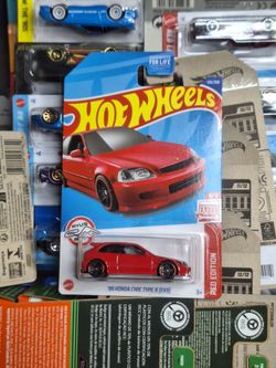 Hot wheels Honda Civic Type R EK9