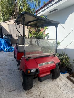 1999 club car Ds golf cart builders cart roller