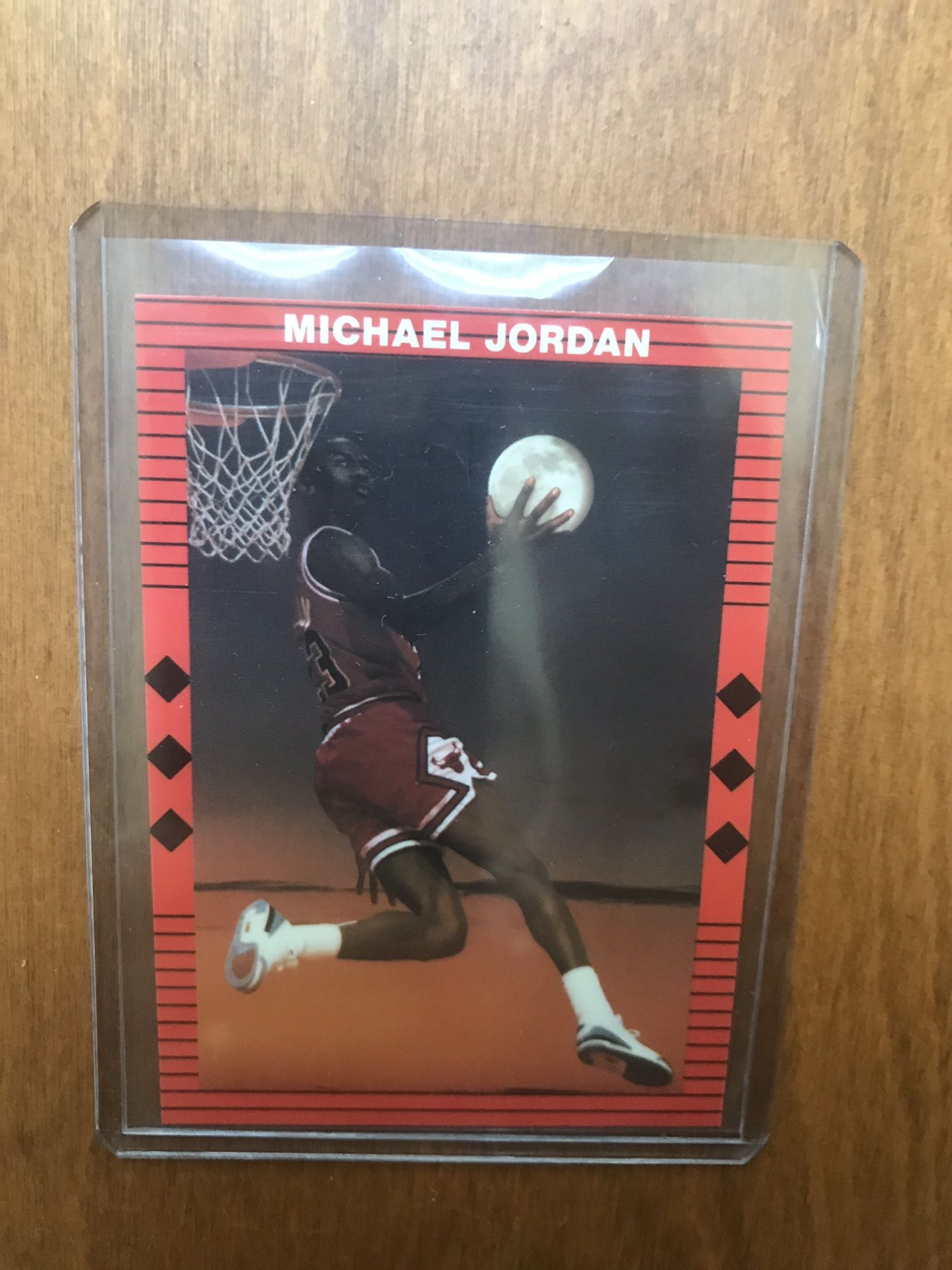 Michael Jordan Moon Card Rare HTF