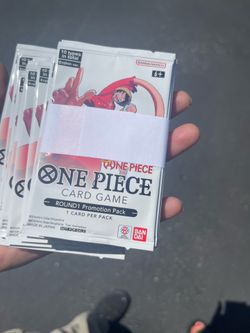 One piece card game Round1 promotion pack
