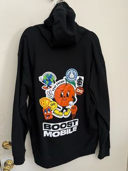 Boost Mobile Black Graphic Hoodie & T-Shirts