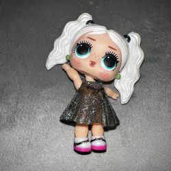 L.O.L. Doll Silver Glitz Surprise! Study Queen 3"Fashion Lol Doll