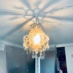 Chandelier, light, bedroom, nursery