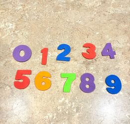 NEW- Foam letters and numbers   Great for scrapbooking, card making, crafts, educational.  -200 1“ x 1“ adhesive foam letters   -200 2“ x 2” adhesive 