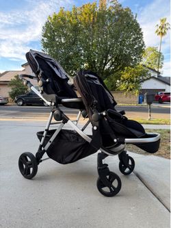 Mockingbird Single-to-Double Stroller + 2nd Seat Kit – Excellent Condition