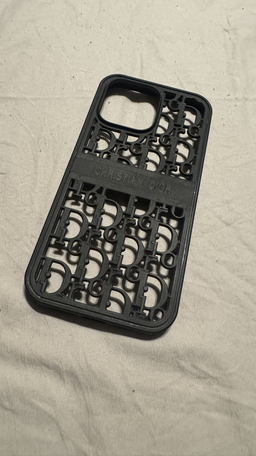 Christian Dior Silicone iPhone Case 15 Pro Max
