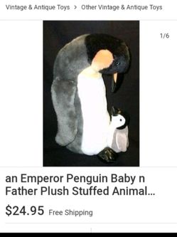 New plush collections pequin father n baby