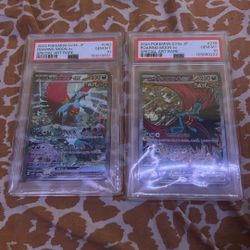 PSA 10 Roaring Moon Terastal And Sv4k