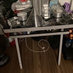 Revamped Glam End Tables