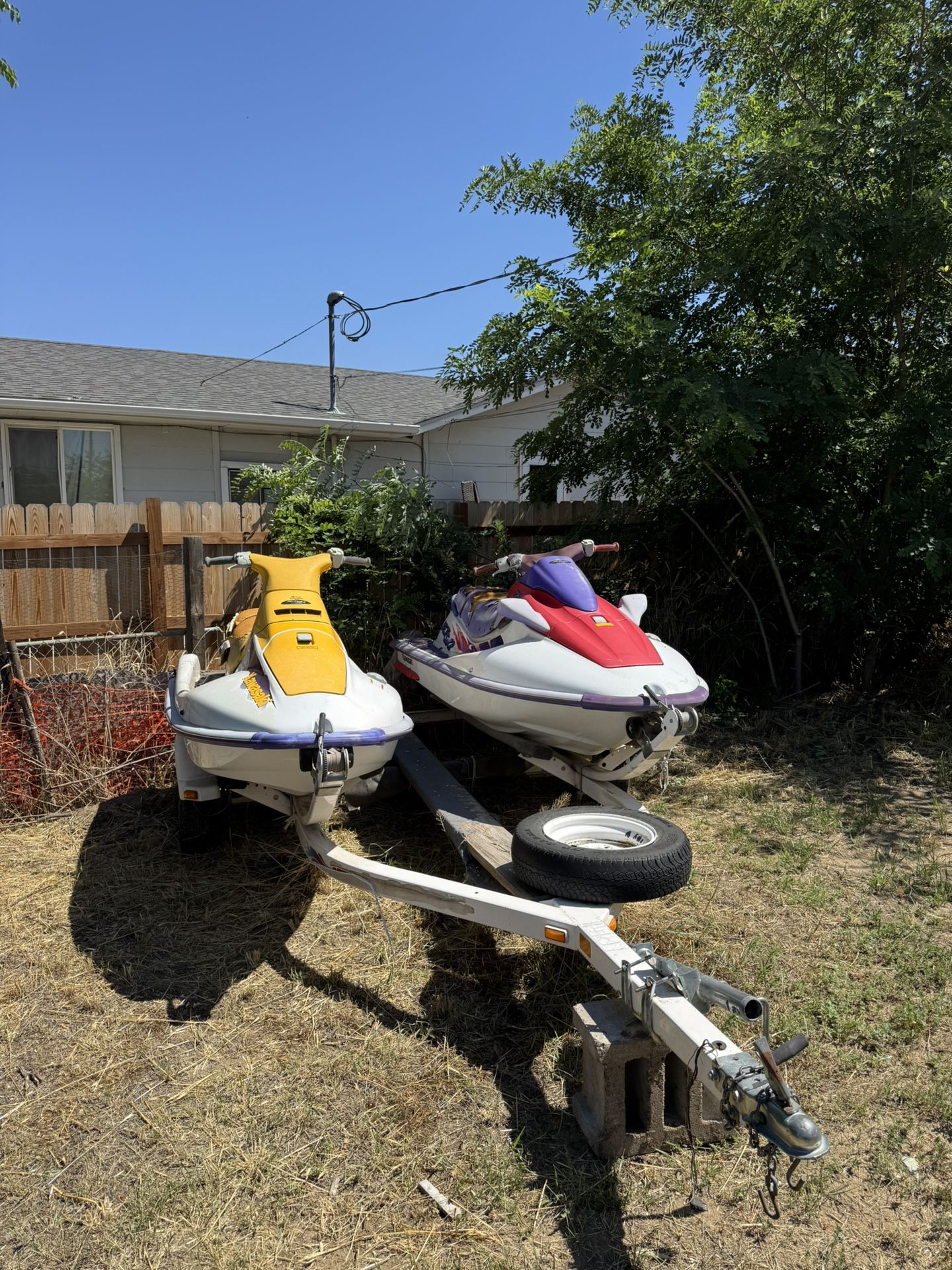Two Jet Ski ‘s With Trailer