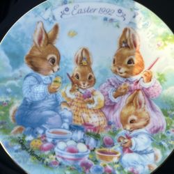 Vintage Collector Plates 91, 92, And 94