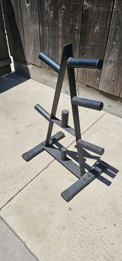 Olympic 2" inch weights plates tree