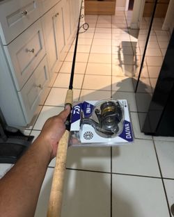 Medium 7’6” inshore spinning combo