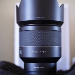 Samyang 50mm 1.4ii (For Sony E Mount)