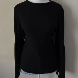 Black Zara Long Sleeve Sweatshirt 