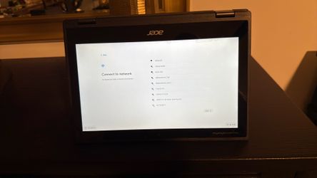 Chrome Acer laptop