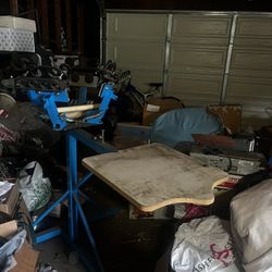 Manual T-shirt printer