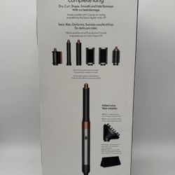 Dyson Airwrap HS05 Multi-Styler Complete Long - Copper/Nickel - NEW SEALED 