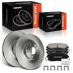 Disc brake rotor kit Selected Subaru and Saab - Outback 2002-2005,11.57 inches (11.567 in) + cera