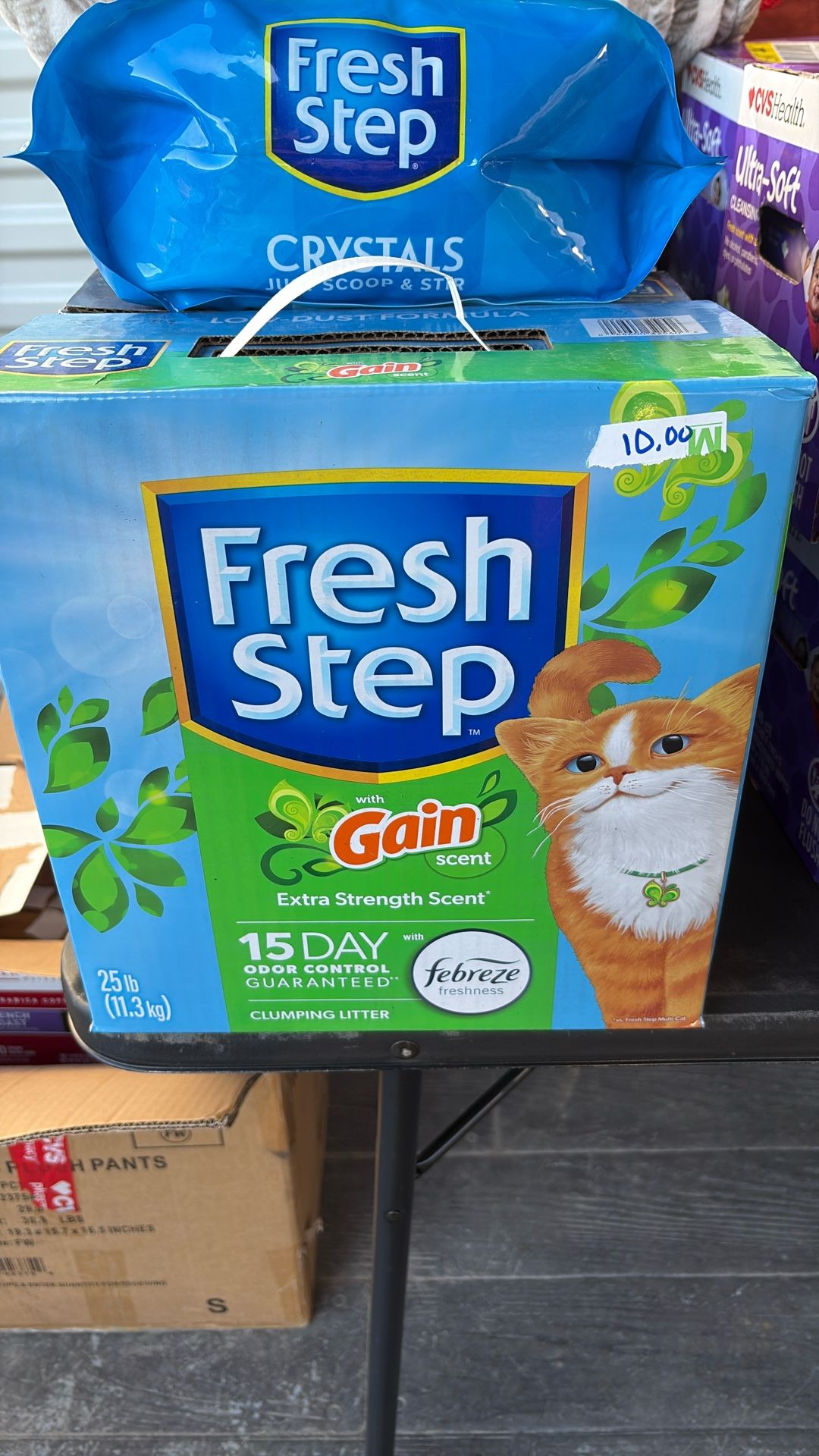 Fresh Step Cat Litter $10