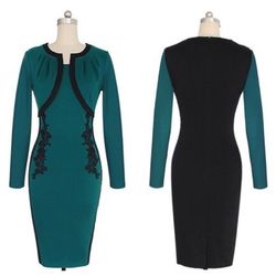 Eloisa Vintage Style Bodycon Dress