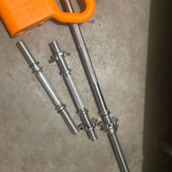 Barbells and Kettlebell