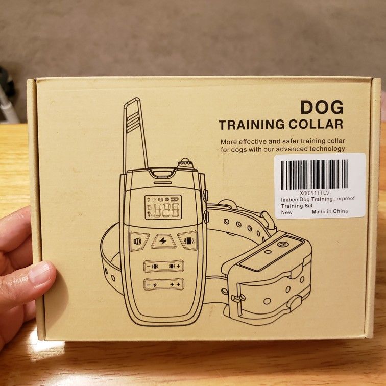 Leebee Dog Training Collar with Remote—Shock Collar for Dogs